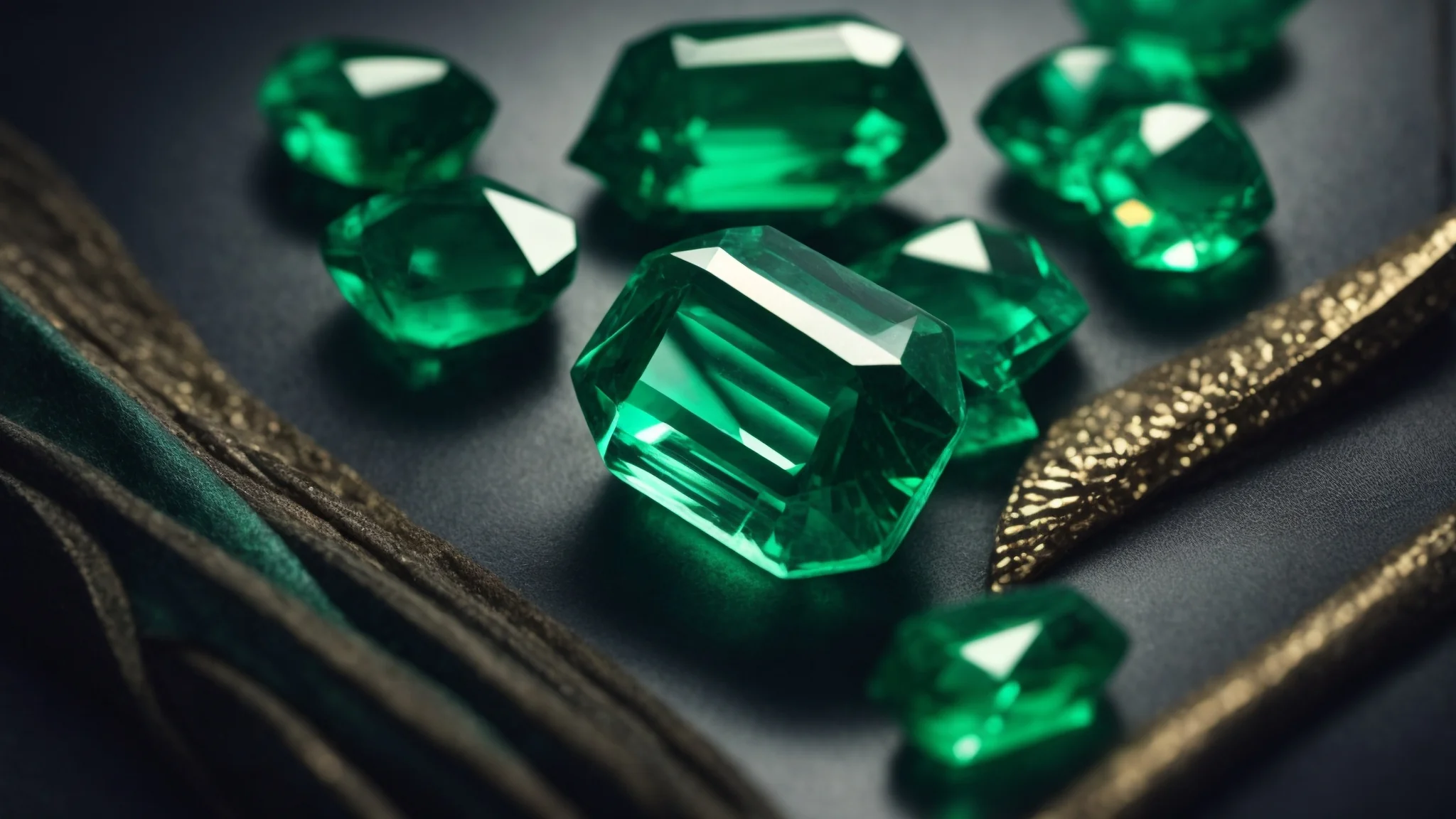 Emerald gemstone Emerald gemstone