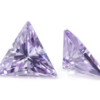 CZ Lavender Triangle