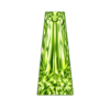 Cubic Zirconia Apple Green AAA, Tapper