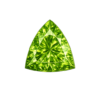Cubic Zirconia Apple Green AAA, Trillion
