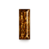 Cubic Zirconia Brown AAA, Baguette