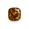 Cubic Zirconia Brown AAA, Cushion