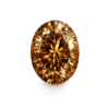 Cubic Zirconia Brown AAA, Oval