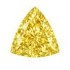 Cubic Zirconia Canary Yellow AAA, Trillion