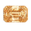 Cubic Zirconia Champagne AAA, Octagon