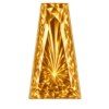 Cubic Zirconia Champagne AAA, Tapper