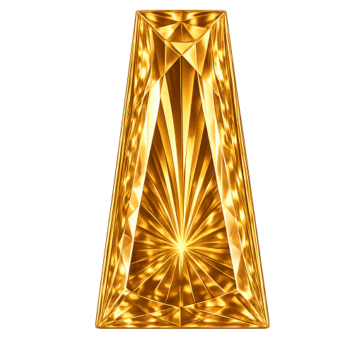 Cubic Zirconia Champagne AAA, Tapper
