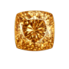 Cubic Zirconia Champagne AAA, cushion