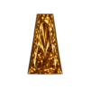 Cubic Zirconia Dark Champagne AAA, Tapper