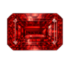 Cubic Zirconia Garnet AAA, Octagon