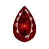 Cubic Zirconia Garnet AAA, Pear