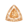 Cubic Zirconia Light Orange AAA, Trillion
