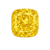 Cushion Cz Medium yellow