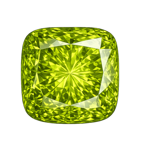 Cushion Natural Earth Mine Genuine Peridot