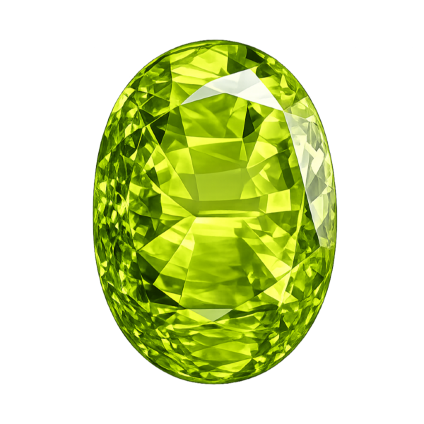 Oval Natural Earth Mine Genuine Peridot