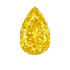 pear CZ Medium Yellow