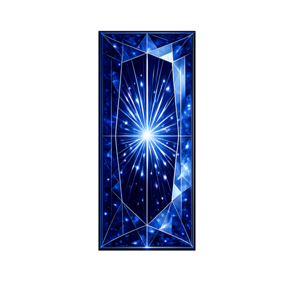Baguette Lab Created Dark Sapphire #35