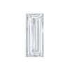 Baguette White#12 Synthetic gem
