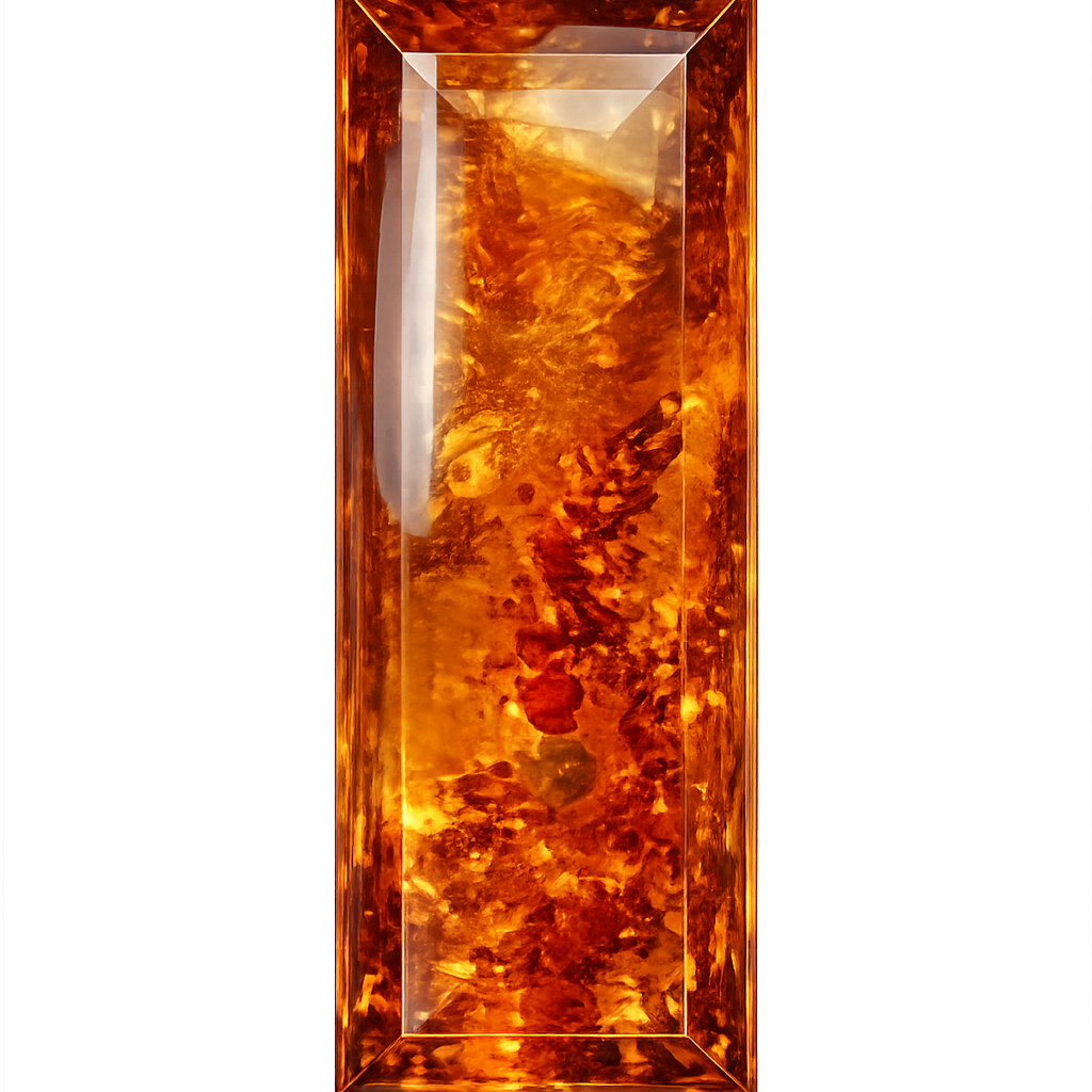 Baguette baltic Amber