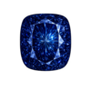 Blue Spinel Dark Cushion