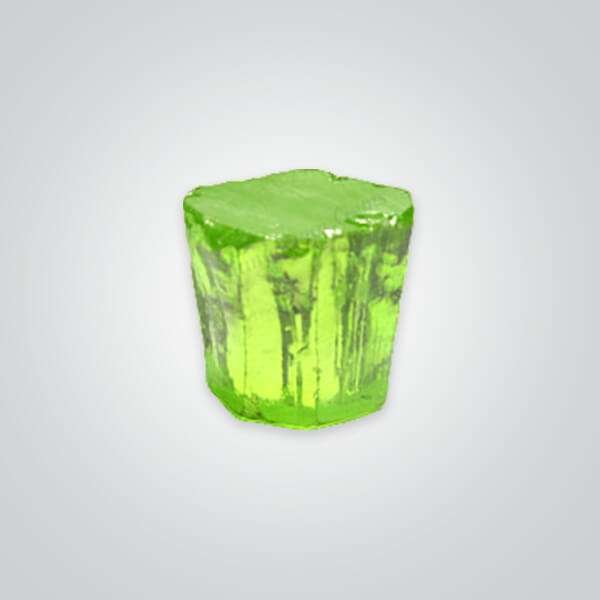 Cubic Zirconia Apple Green Rough