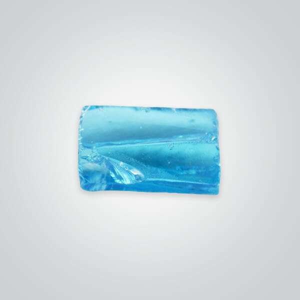 Cubic Zirconia Aquamarine Rough