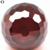 Cubic Zirconia Faceted Beads Garnet