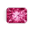 Cubic Zirconia Pink AAA, Octagon