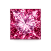 Cubic Zirconia Pink AAA, Square