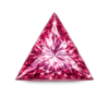 Cubic Zirconia Pink AAA, Triangle