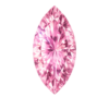 Cubic Zirconia Pink Rose AAA, Marquise