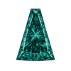 Cubic Zirconia Teal AAA, Tapper