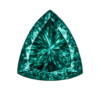 Cubic Zirconia Teal AAA, Trillion