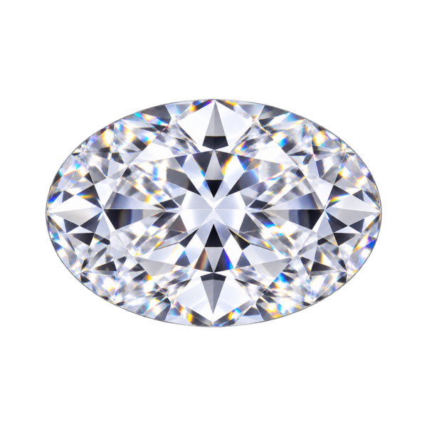 Cubic Zirconia White AAA, Oval