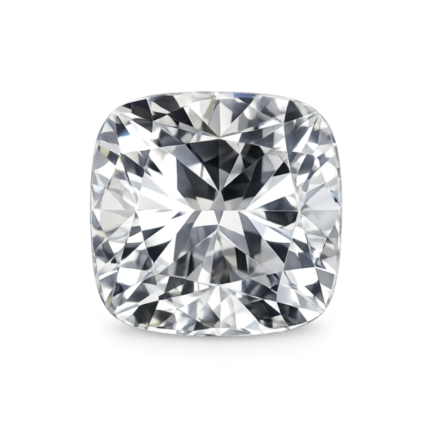 Cubic Zirconia White AAA, cushion