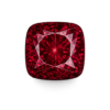 Cushion Cz Rhodolite AAA