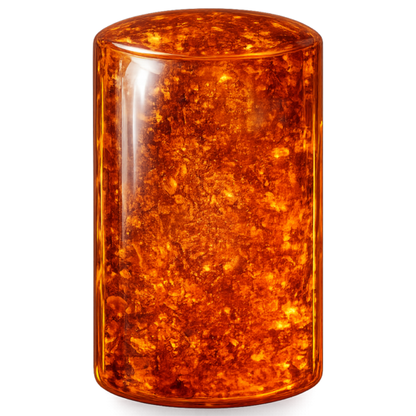 Cylinder baltic Amber