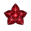 Flower Garnet #7 Synthetic Gem
