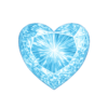 Heart Aquamarine #104