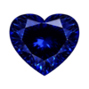 Heart Blue Sapphire #34
