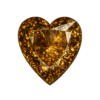 Heart Natural Smoke Topaz