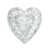 Heart Natural White Topaz