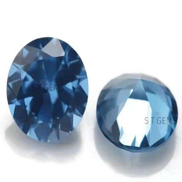 Lab Created Deep Aquamarine 107 1