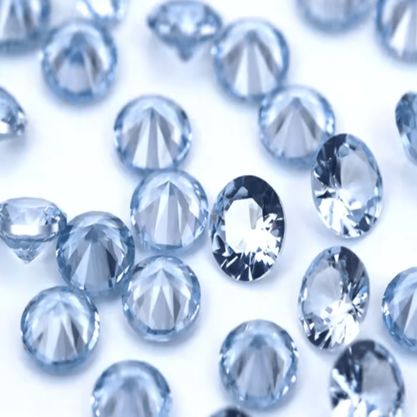 Lab Created Medium Aquamarine 105