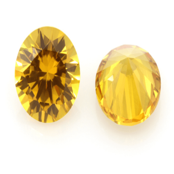 Lab Created Yellow Sapphire 22