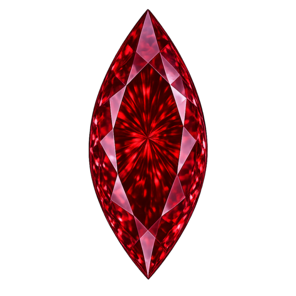 Marquise Garnet #7 Synthetic Gem