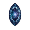 Marquise Lab Created Deep Alexandrite #48