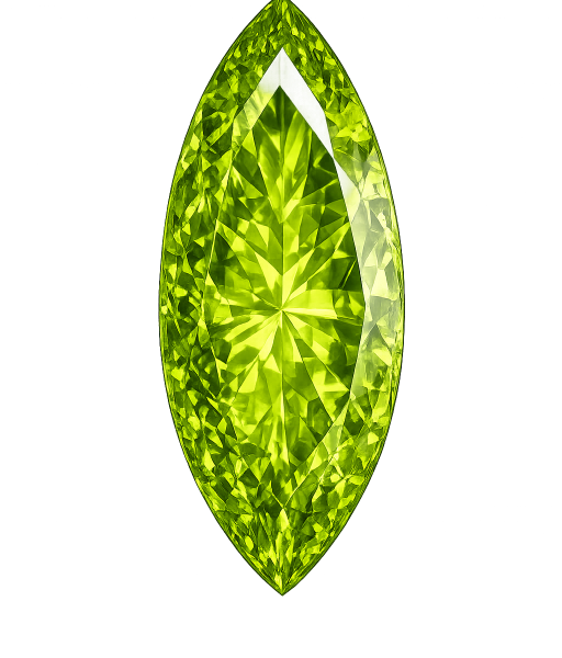 Marquise Natural Earth Mine Genuine Peridot