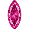 Marquise Rose#3 Synthetic Gemstone