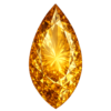 Marquise natural earth mine genuine citrine